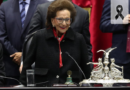 En homenaje luctuoso a la presidenta Ifigenia Martínez, se dio lectura a su posicionamiento del 1o de octubre